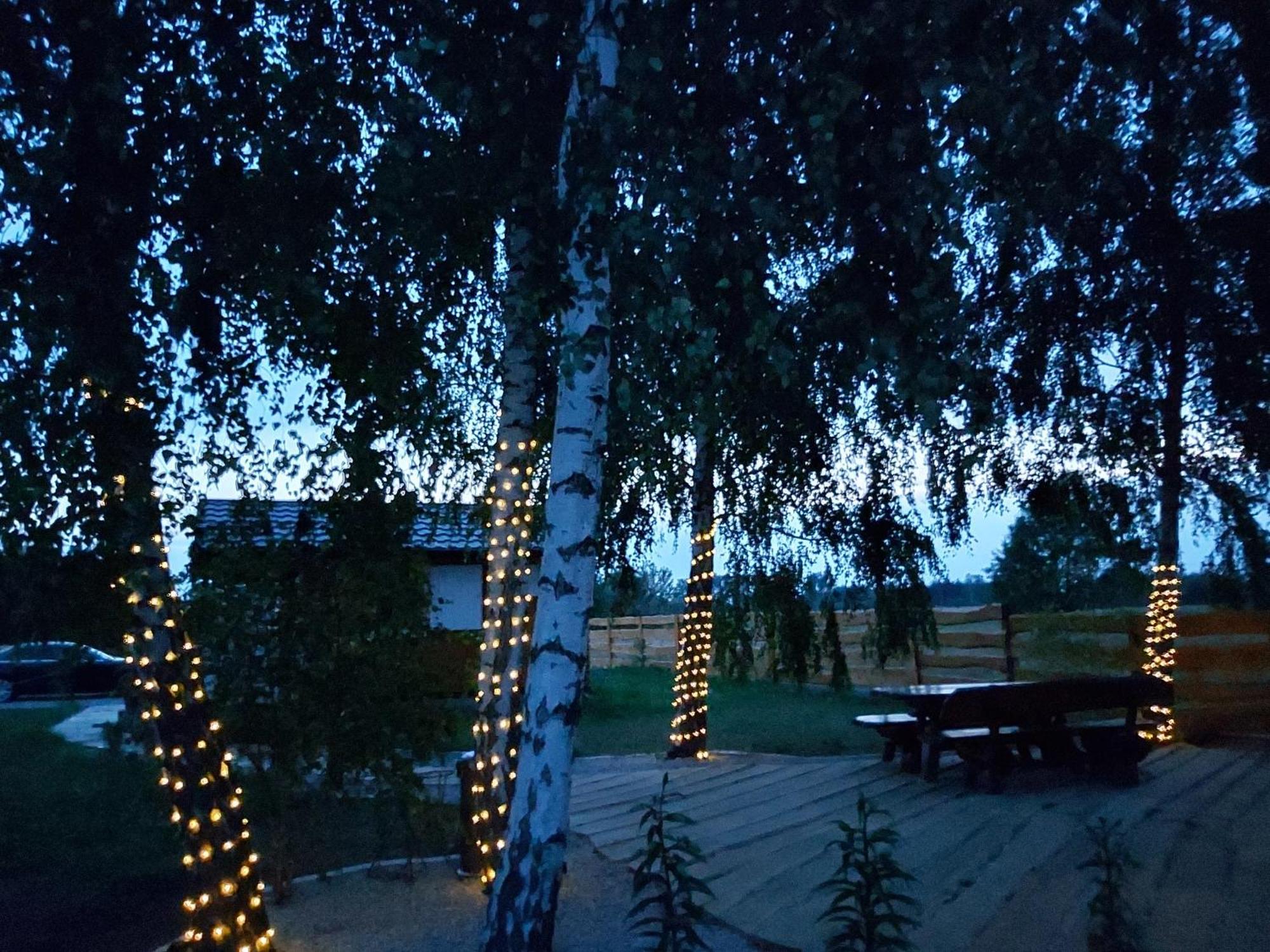 Drewniany Zakatek Z Sauna I Jacuzzi